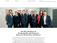 graffenried-recht.ch Webseite Vorschau