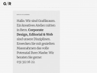 grafikraum.ch Webseite Vorschau