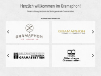 gramaphon.at Webseite Vorschau