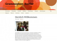 grammophon-bastler.de Webseite Vorschau