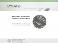 graphologie-eller.ch Webseite Vorschau