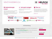 gratiswerben.ch Webseite Vorschau