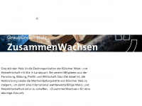graubuendenholz.ch Webseite Vorschau
