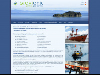 gravionic.de Webseite Vorschau