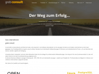 greb-consult.at Webseite Vorschau