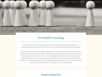 greenfield-consulting.de Webseite Vorschau