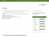 greenhouse.de Webseite Vorschau