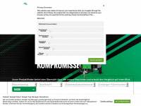 greenmech.de Webseite Vorschau