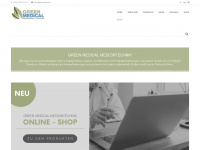 greenmedical.at Webseite Vorschau