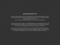greenselection.ch Webseite Vorschau