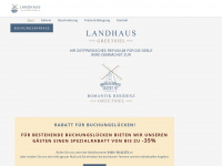 greetsieler-landhaus.de Webseite Vorschau