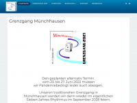 grenzgang-muenchhausen.de Webseite Vorschau