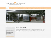 gretherschaeferag.ch Webseite Vorschau