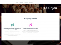 grijon.ch Webseite Vorschau