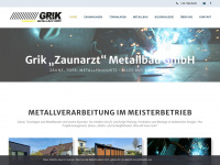 grik.at Webseite Vorschau