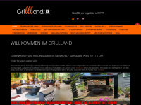 grillland.ch Webseite Vorschau