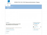 grobatech.ch Webseite Vorschau