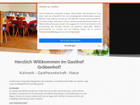 groebenhof.at Webseite Vorschau