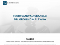 groening-plewka.de Webseite Vorschau