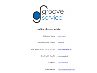 groove-service.de Webseite Vorschau
