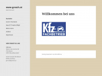 grosch.at Webseite Vorschau