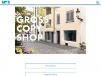 gross-copy-shop.ch Webseite Vorschau