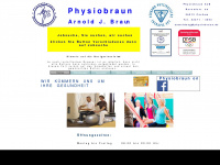 physiobraun.de Webseite Vorschau