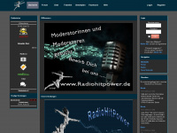 radiohitpower.de Webseite Vorschau