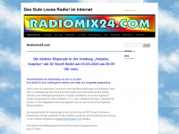 radiomix24.com Webseite Vorschau