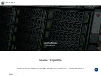 buesser.ch Webseite Vorschau