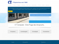 ct-computer.com Webseite Vorschau