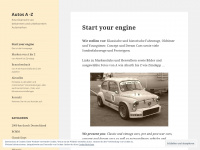cars-a-z.net Webseite Vorschau
