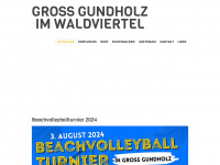grossgundholz.at Webseite Vorschau
