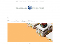 grossmannverwaltung.ch Webseite Vorschau