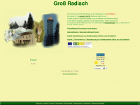 grossradisch.de Webseite Vorschau
