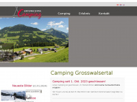 camping-austria.info Webseite Vorschau