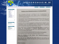 grosswenkheim.de Webseite Vorschau
