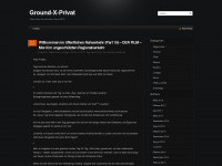 ground-x.de Webseite Vorschau