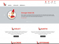 groupe-volet.ch Webseite Vorschau