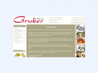 gruber-tischlerei.at Webseite Vorschau