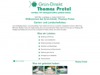 gruen-direkt.de Webseite Vorschau