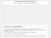 gruenauer-garmisch.de Webseite Vorschau