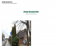 gruene-breckerfeld.de Webseite Vorschau