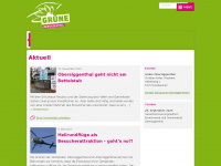 gruene-obersiggenthal.ch Webseite Vorschau