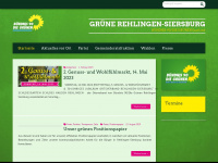 gruene-rehlingen.de Webseite Vorschau