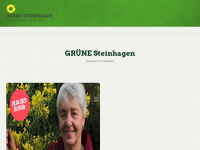 gruene-steinhagen.de Webseite Vorschau