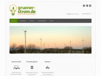 gruener-strom.de Webseite Vorschau