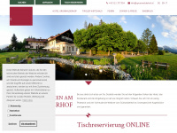 gruenwalderhof.at Webseite Vorschau
