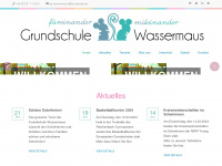 grundschule-wassermaus.de Webseite Vorschau