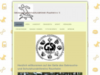 gsv-raunheim.de Webseite Vorschau